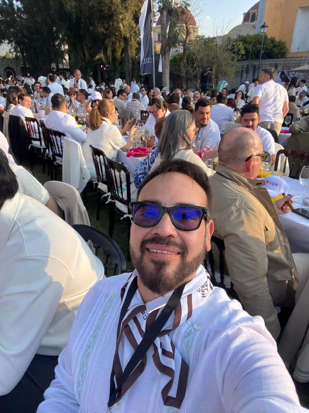 Chef David Cetina en evento gastronómico